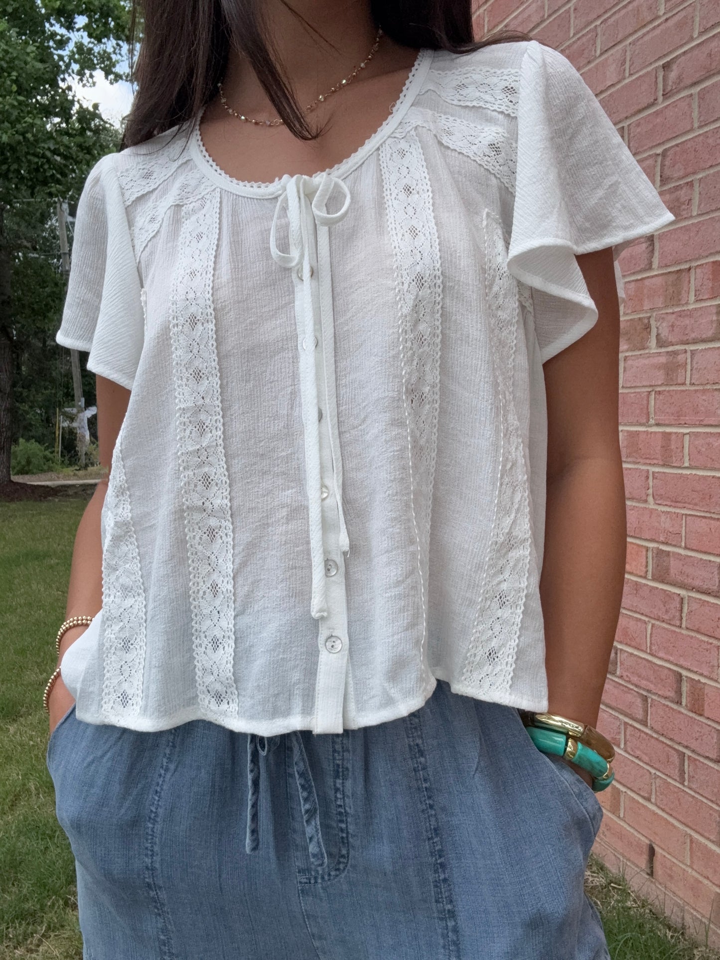 Marley Ruffle Blouse