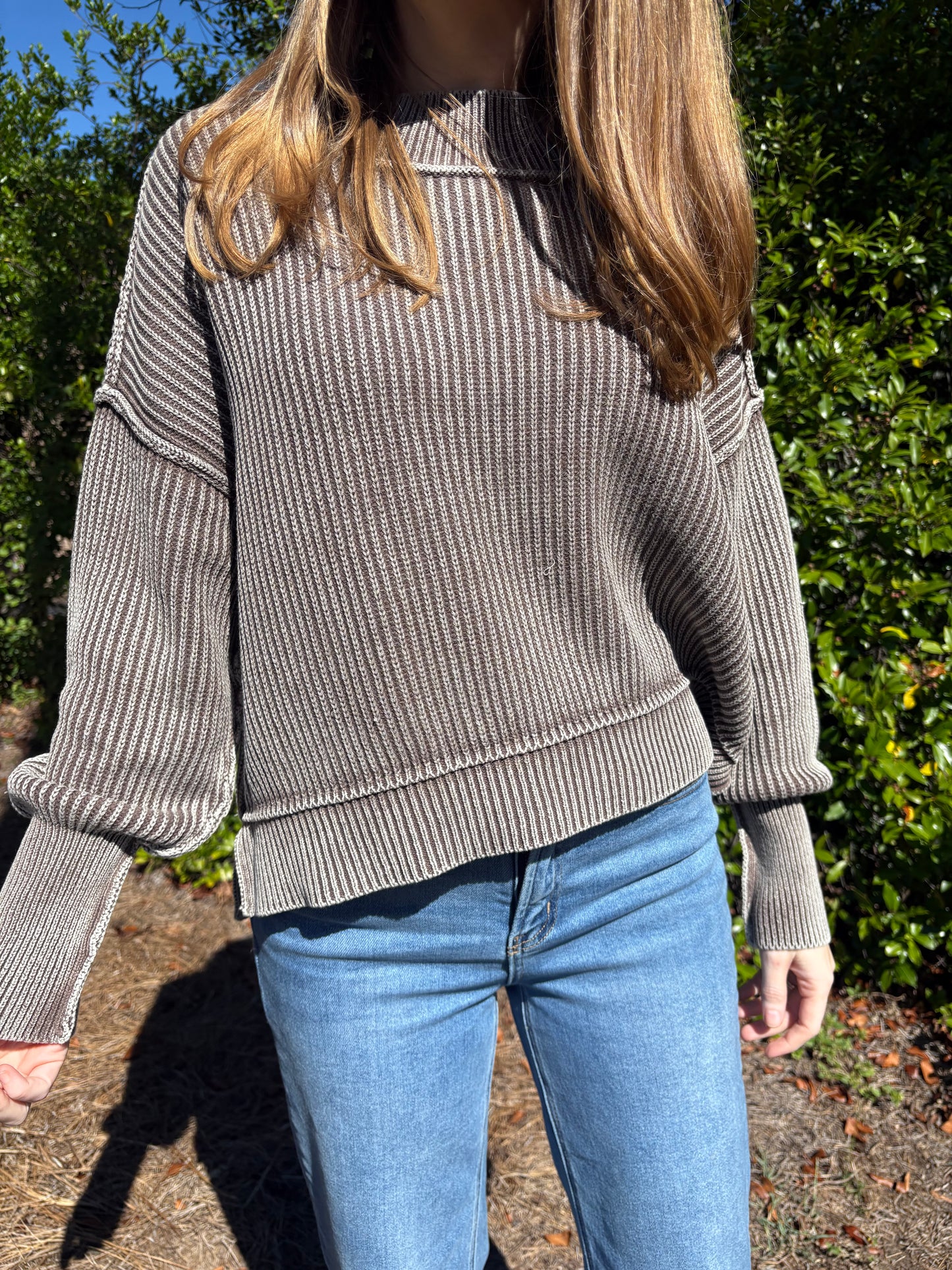 Ophelia Mocha Sweater