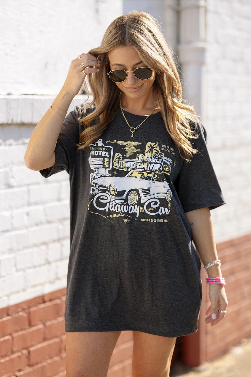 Getaway Car Motel Tee