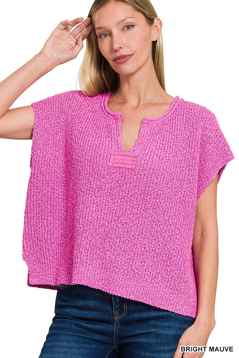 Jules Pink Sweater Top