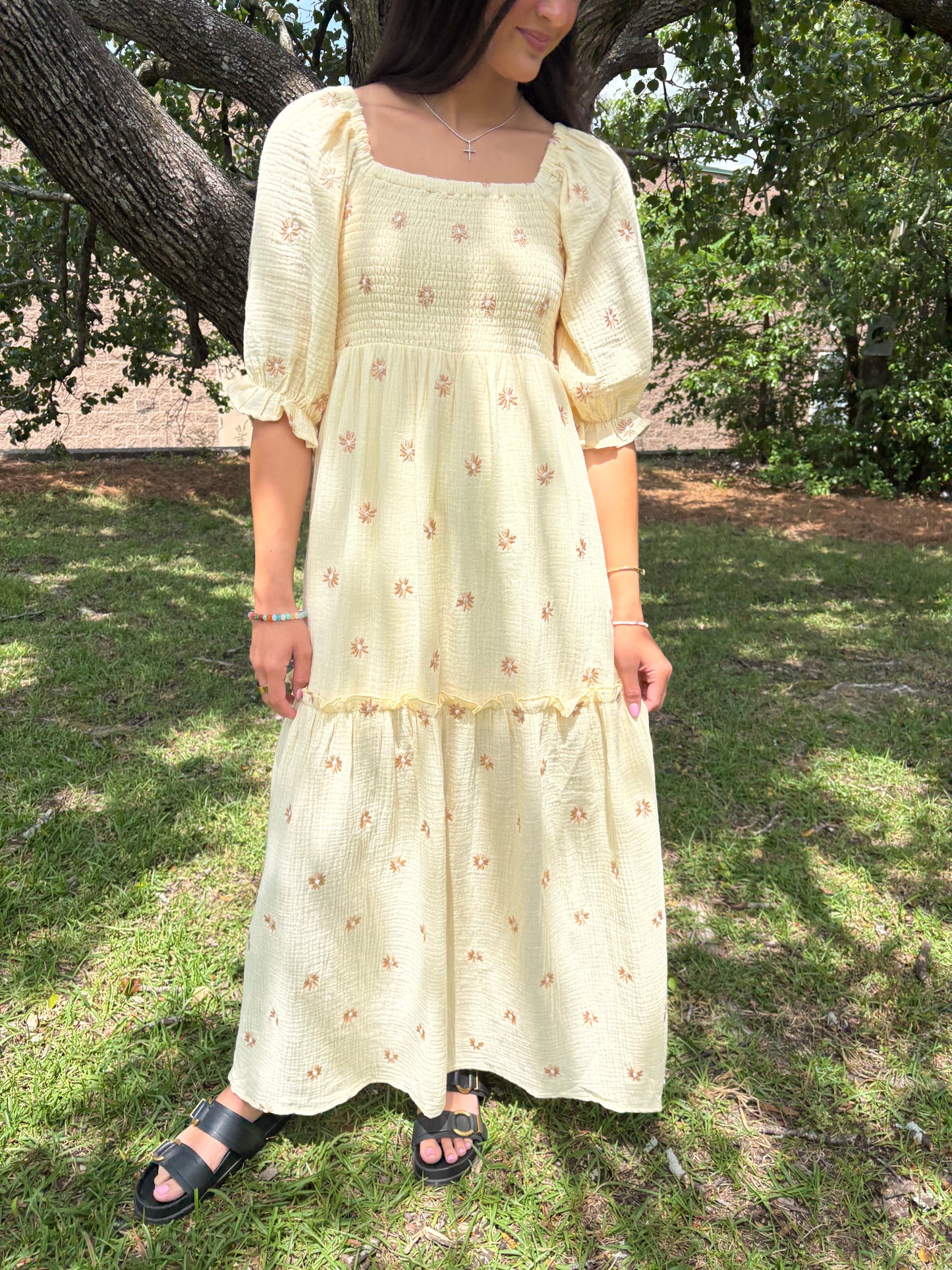 Bailey Embroidered Maxi