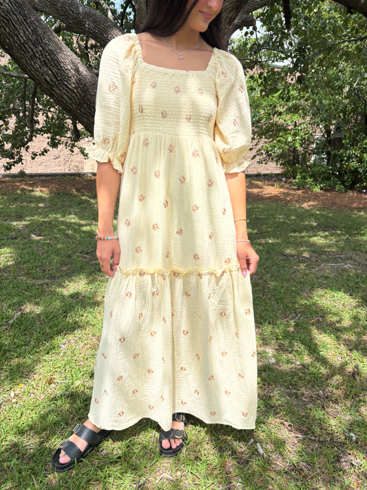 Bailey Embroidered Maxi