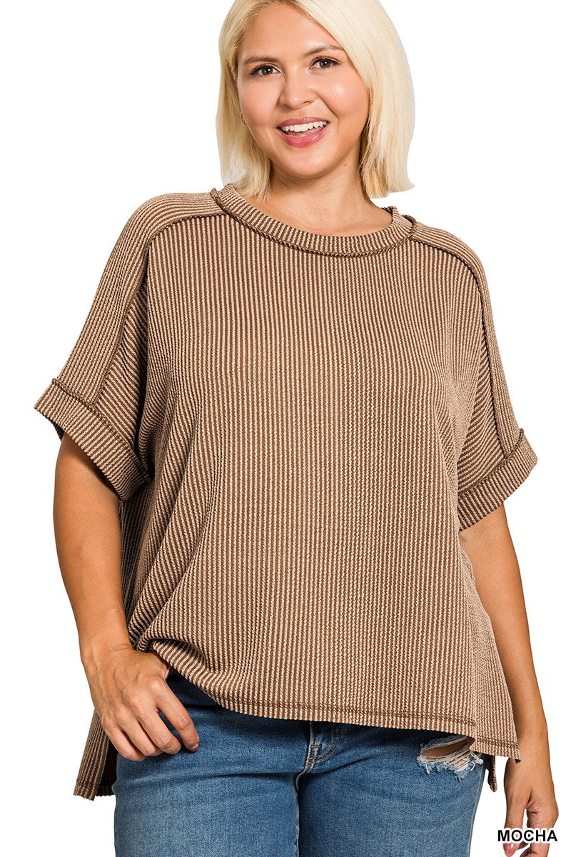 Lauren Ribbed Tops