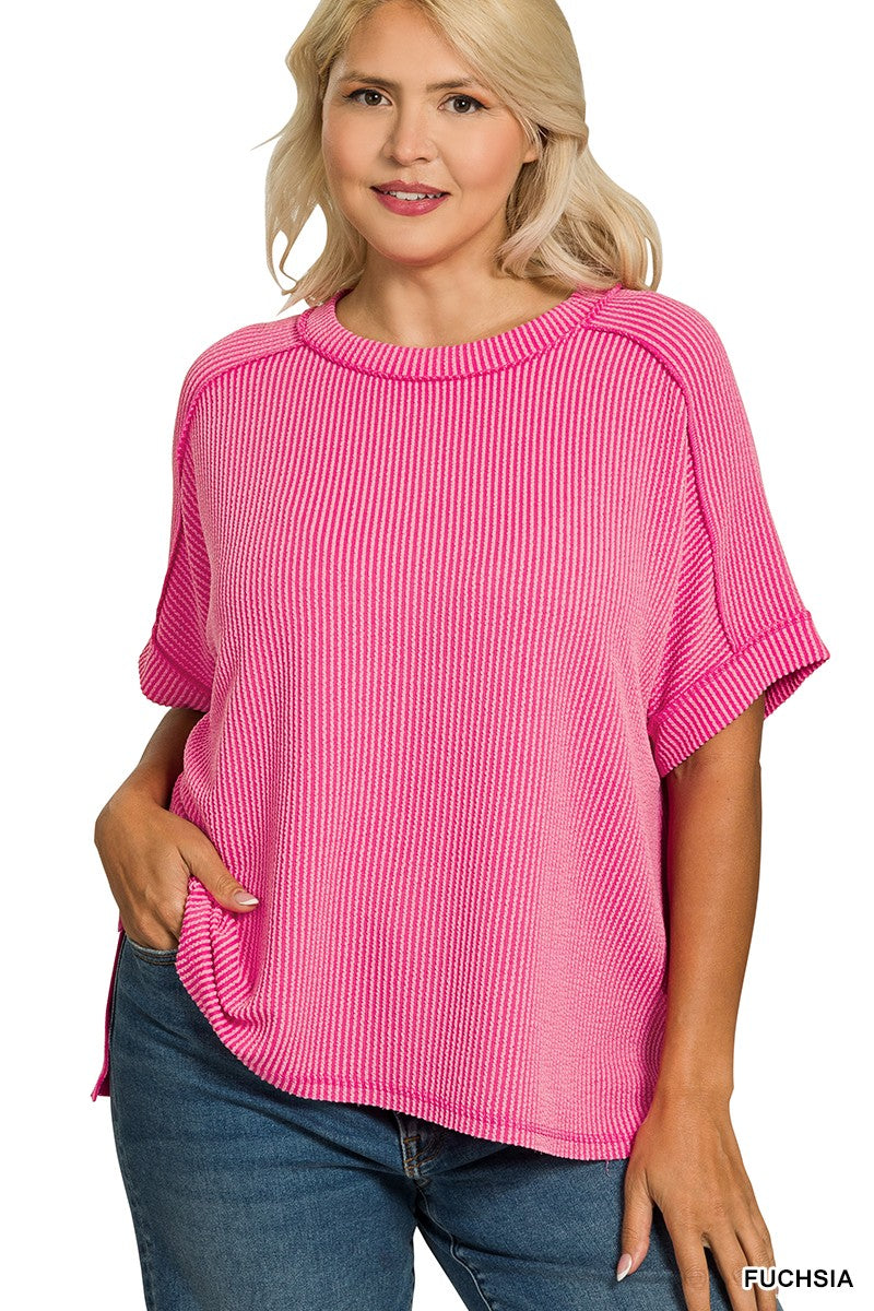 Lauren Ribbed Tops