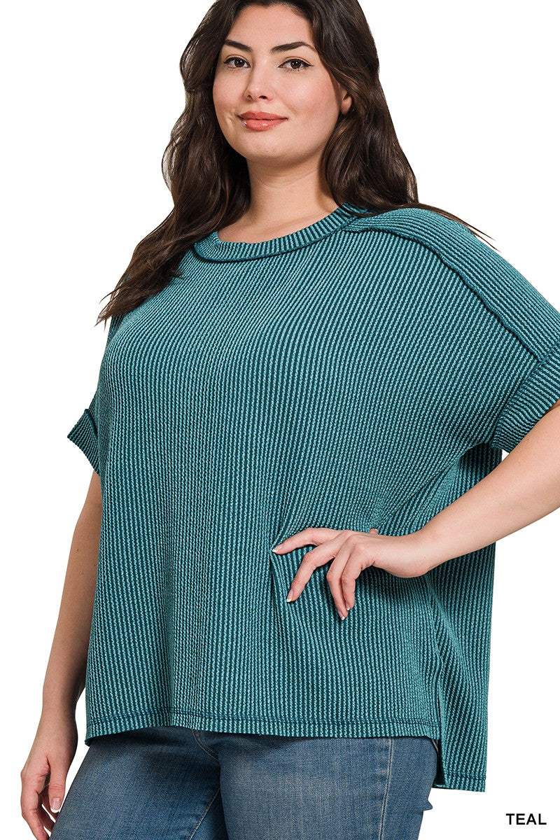 Lauren Ribbed Tops