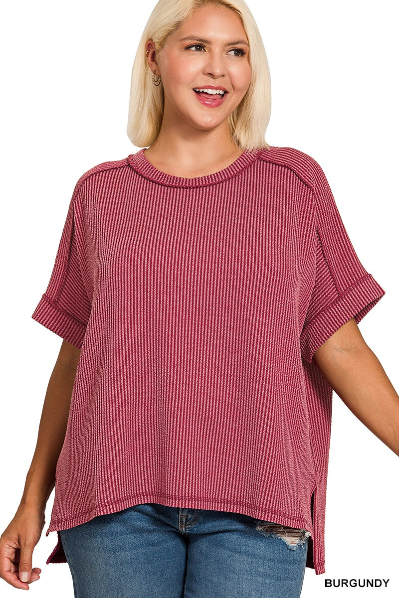 Lauren Ribbed Tops