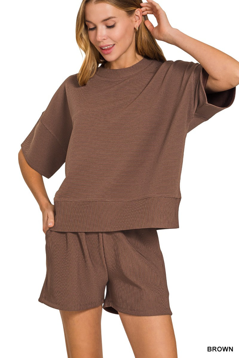 Sadie Ribbed Matching Sets