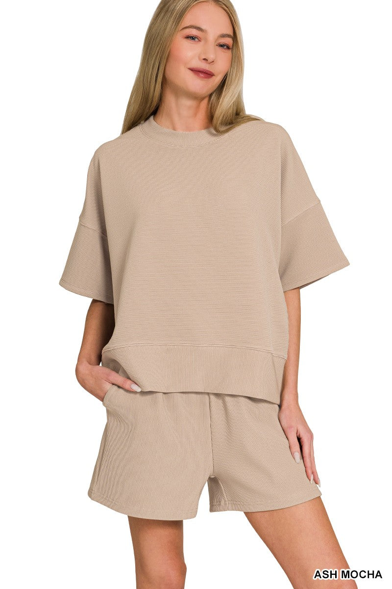 Sadie Ribbed Matching Sets