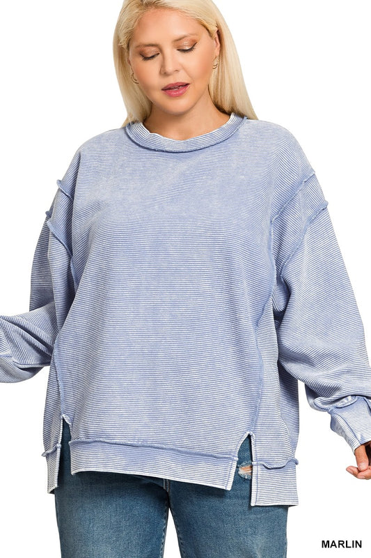 Marlin Ribbed Pullover
