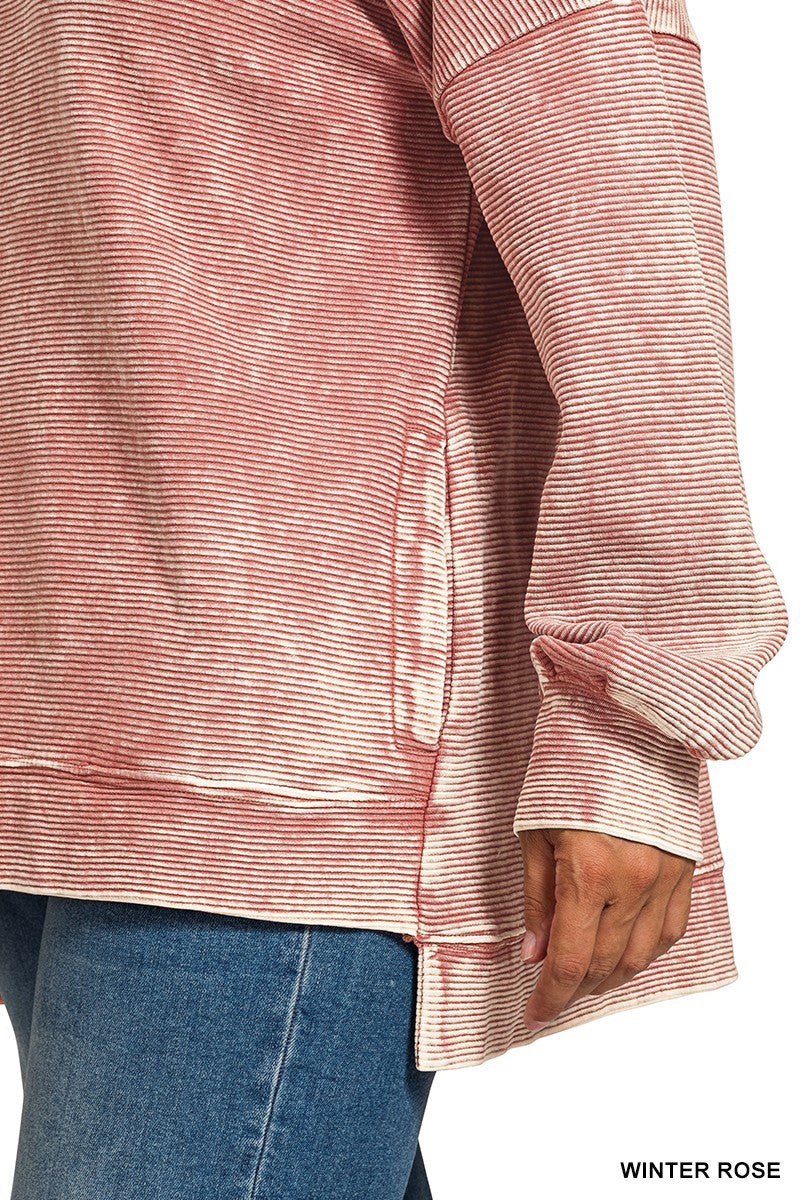 Bobbi Rose Ribbed Pullover