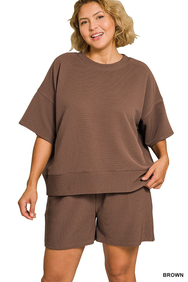 Sadie Ribbed Matching Sets