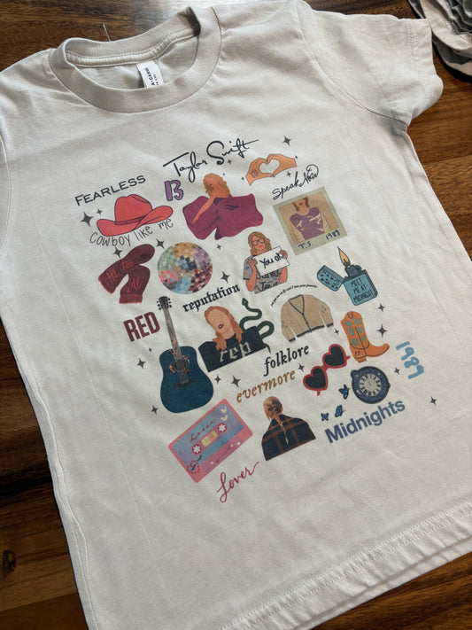 Youth Taylor Collage Tee