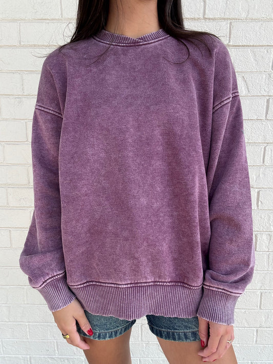 Nina Plum Pullover