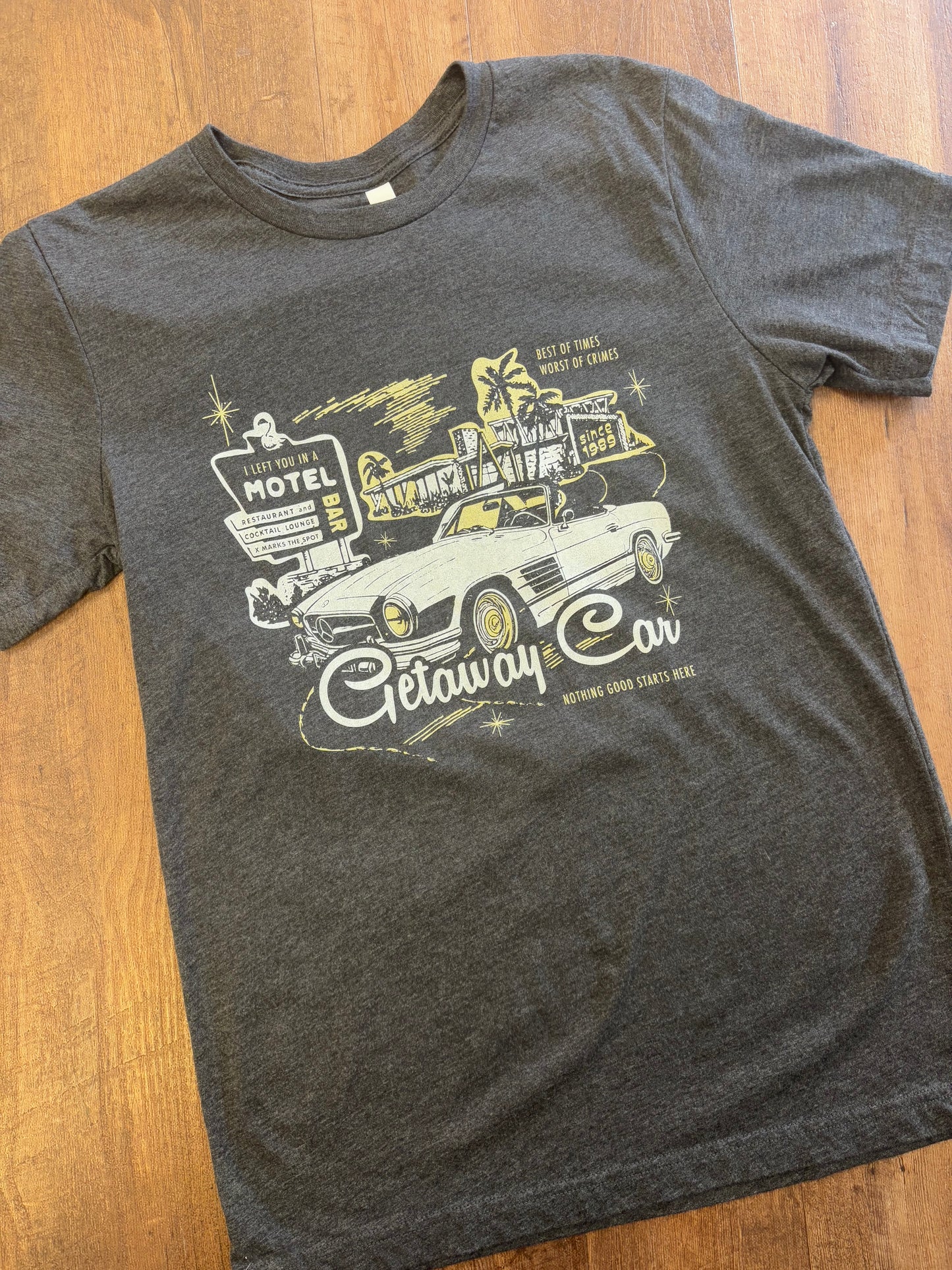 Getaway Car Motel Tee