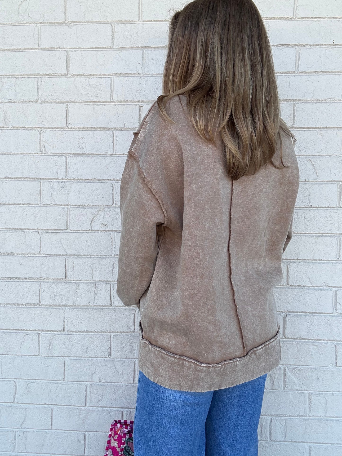 Cait Camel Pullover