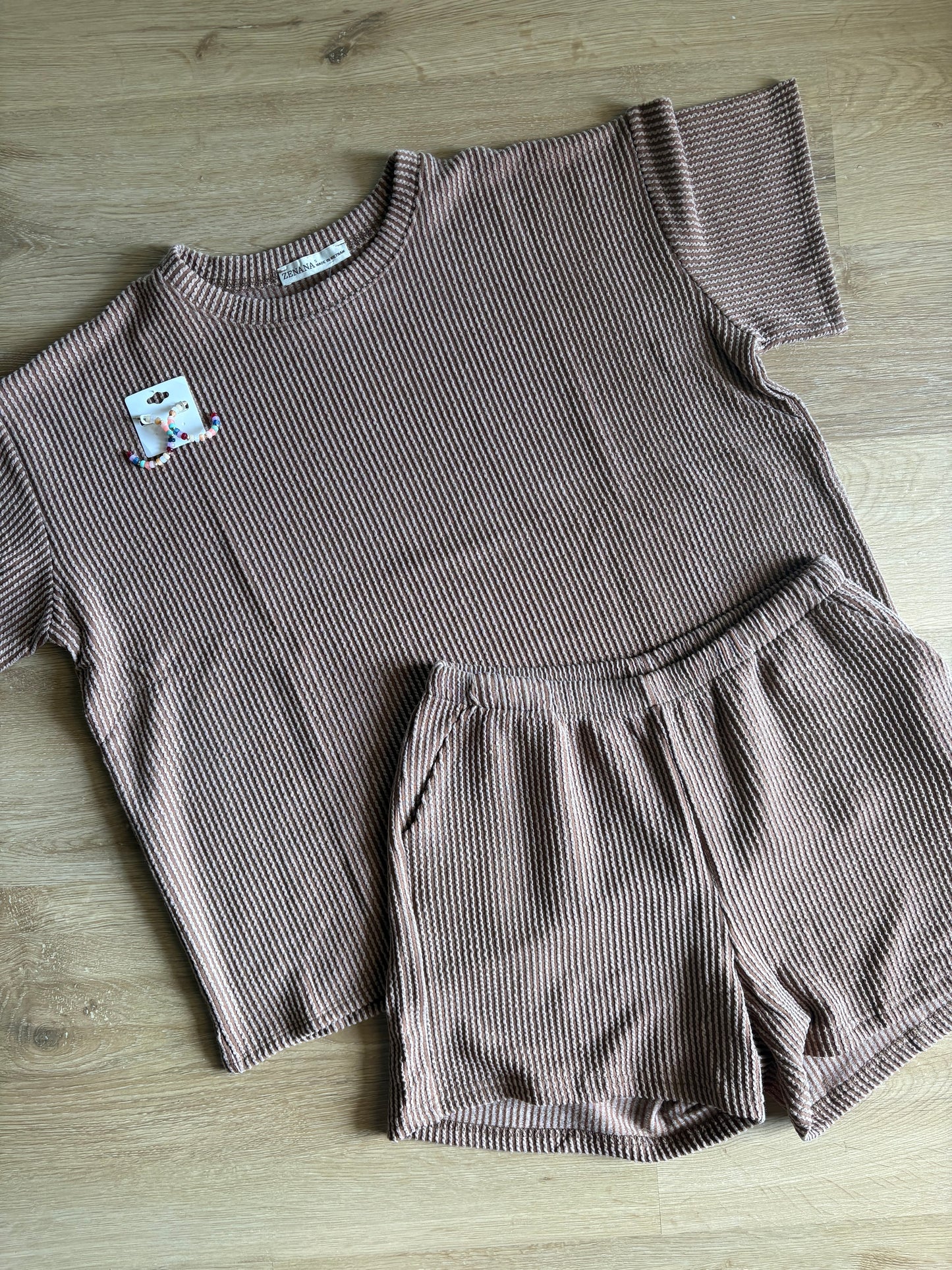 Jamie Raised Ribbed Matching Sets
