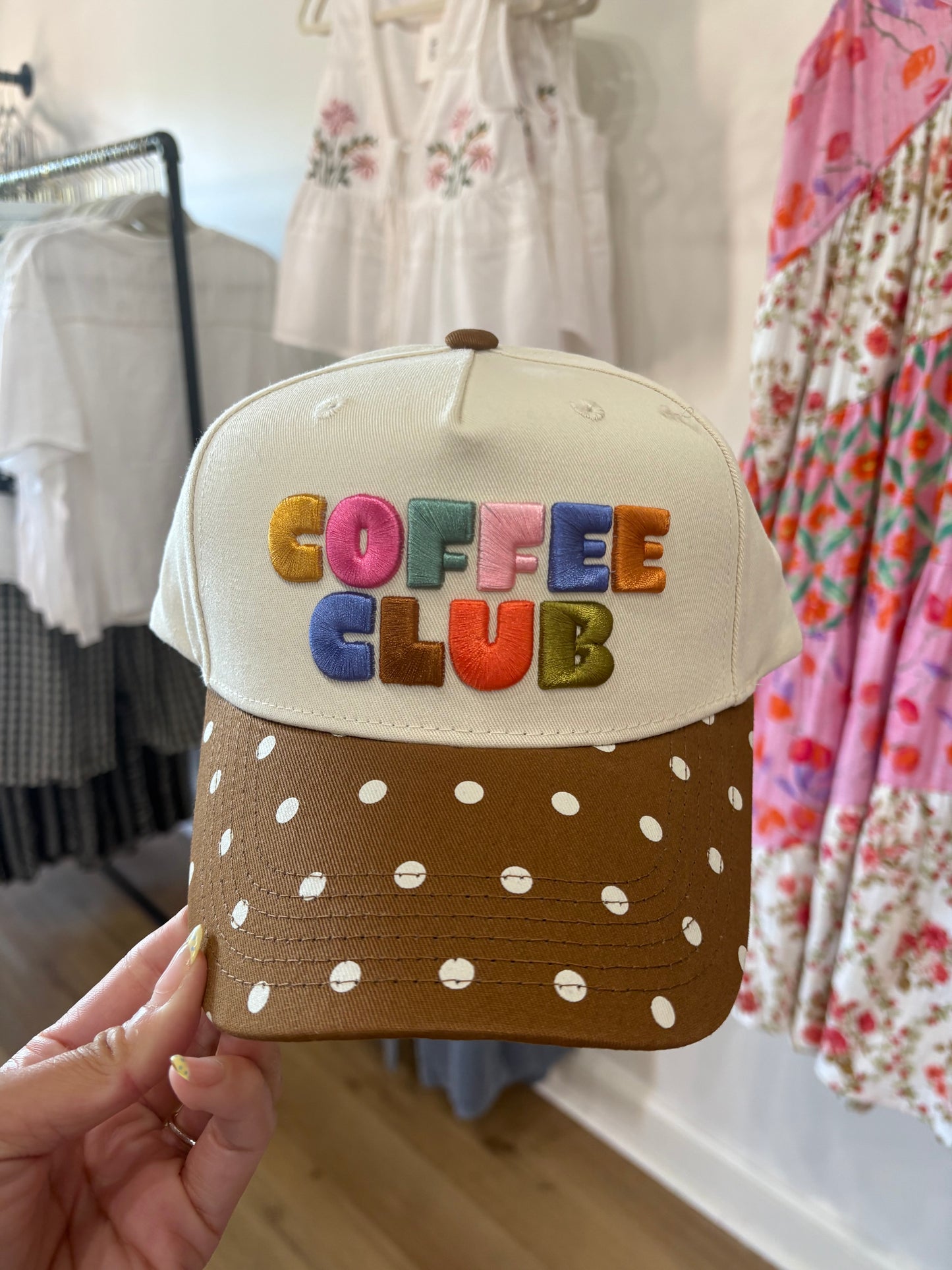 Coffee Club Trucker Hat