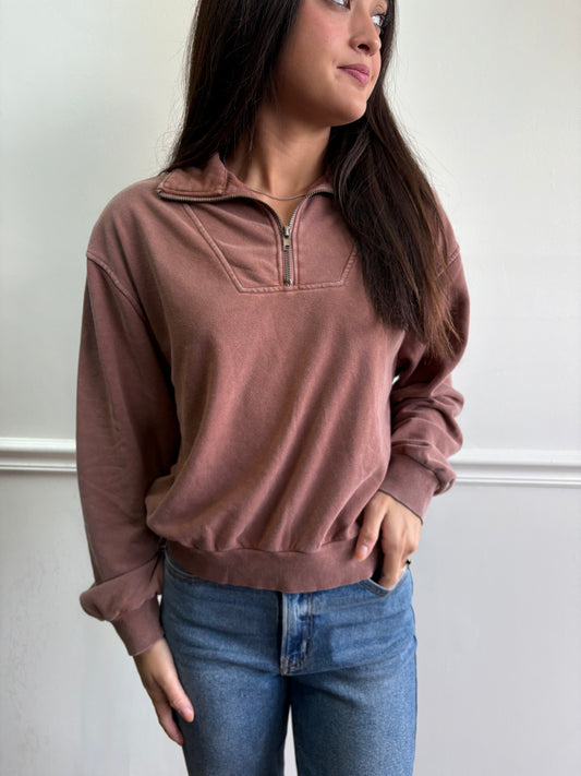 Chestnut Pullover Sweatshirt