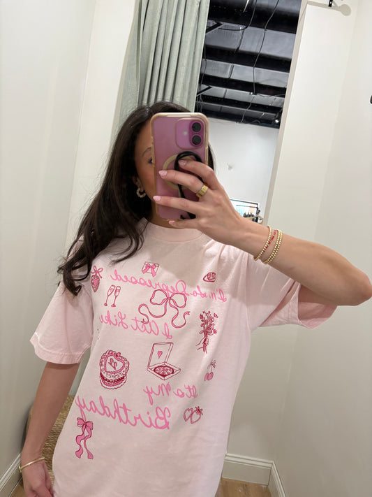Act Like It's My Birthday Icons Tee