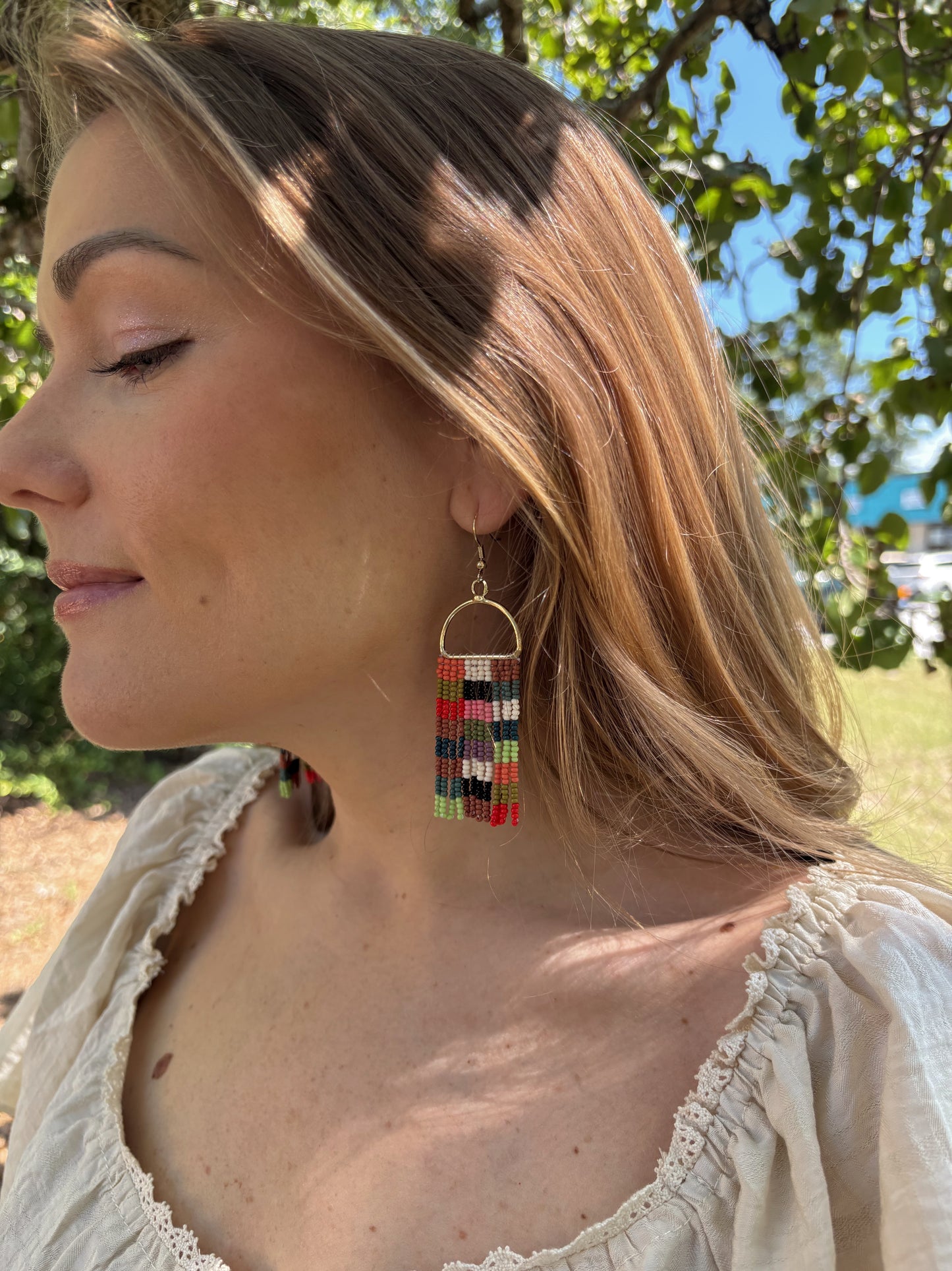 Multi Fringe Earrings