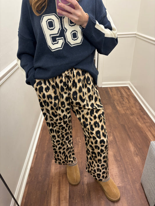 Leopard Print Pants