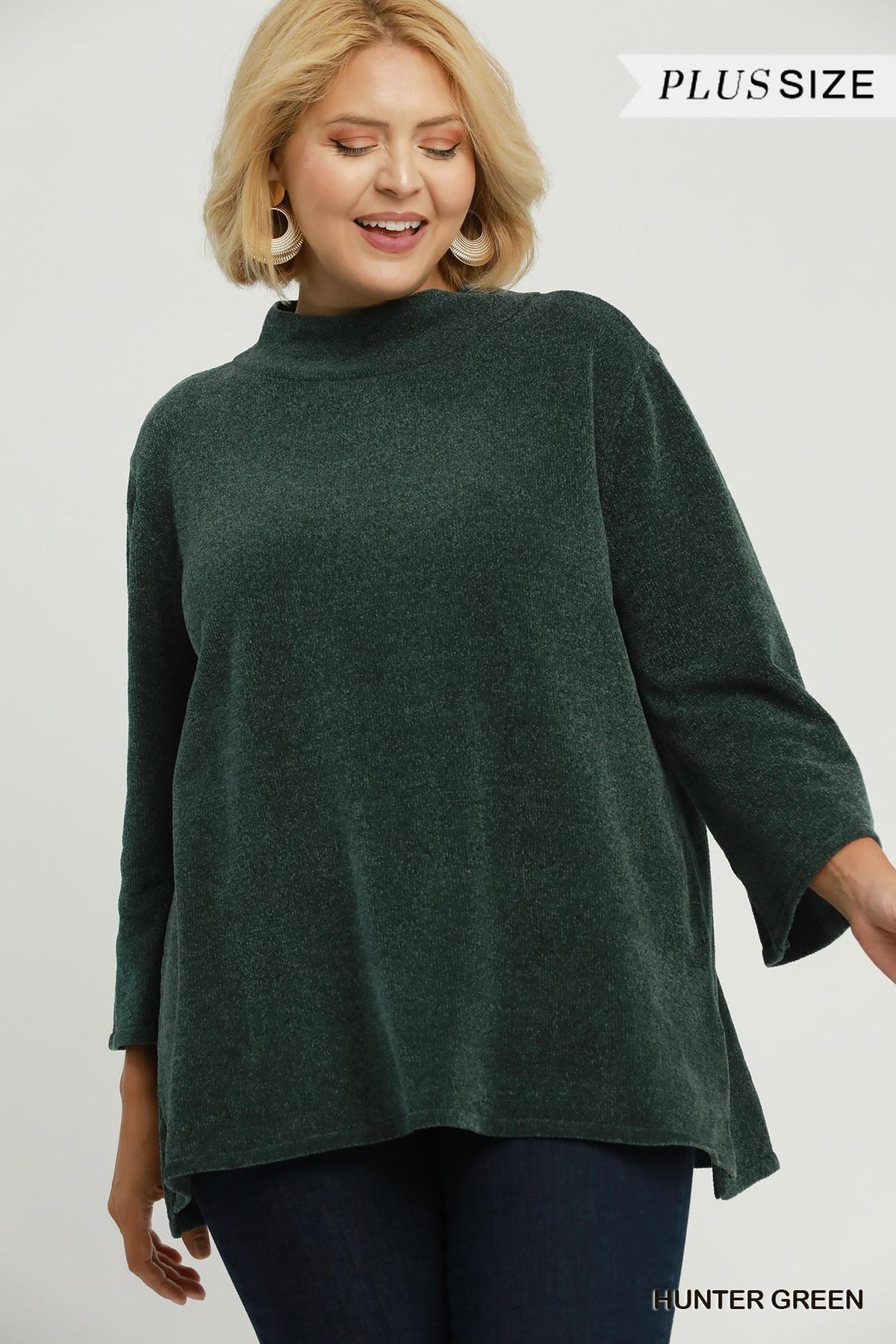 Forest Mockneck Sweater