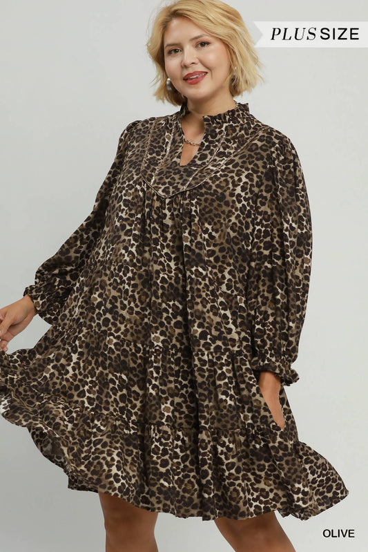 Leopard Dreams Mini Dress
