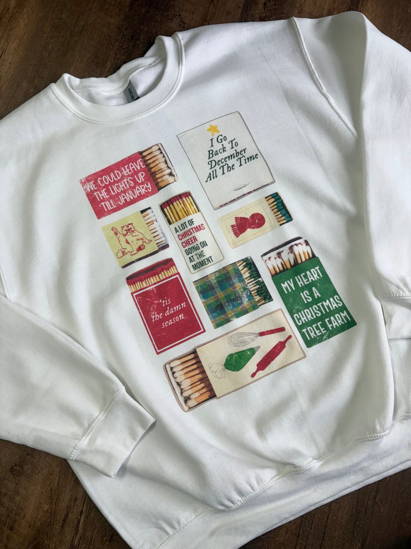 Christmas Era Matchbox Sweatshirt