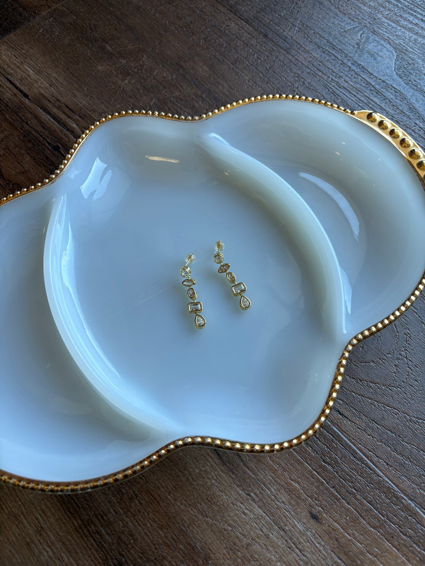 Geometric Dangle Earring