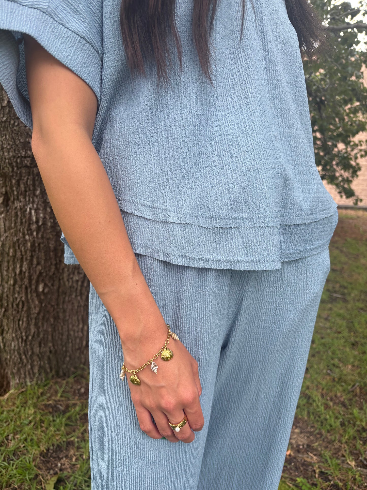 Scottie Blue Matching Set