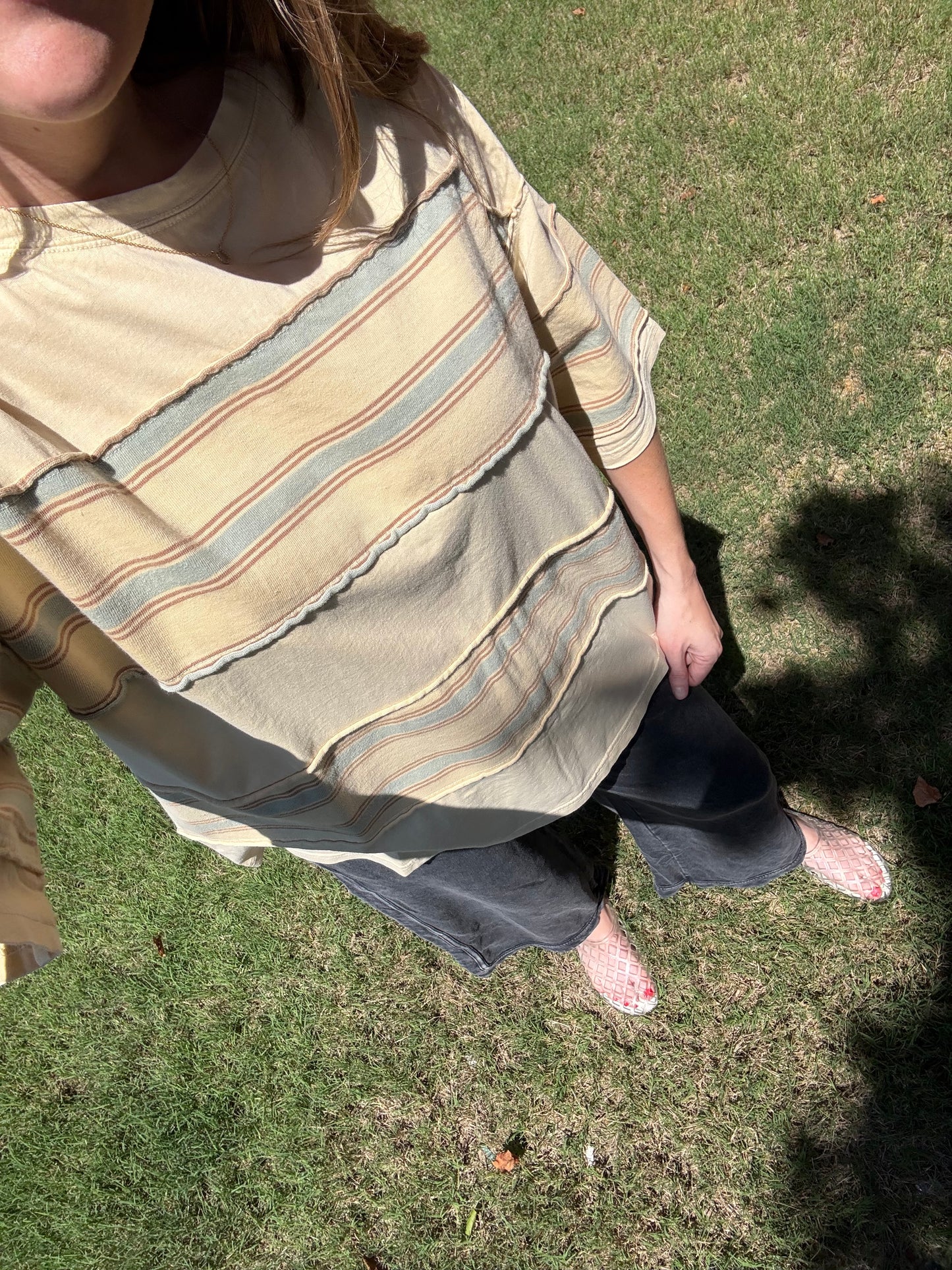 Banana Striped Tee