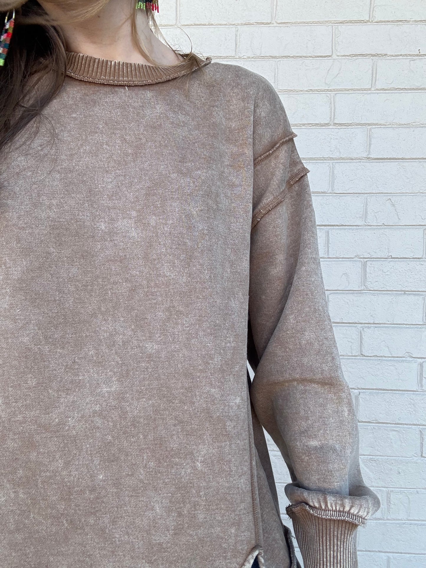 Cait Camel Pullover