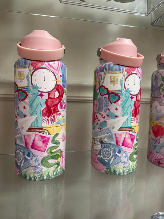 32oz Insulated Eras Water Bottle