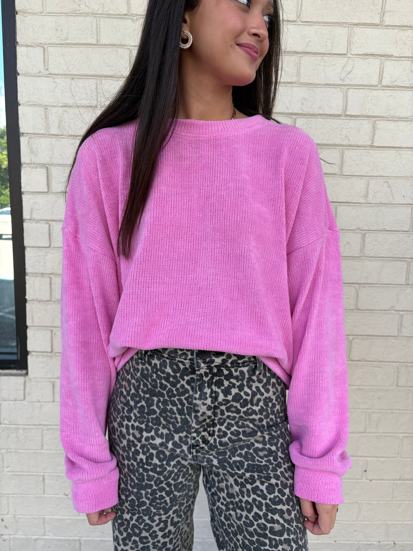 Rose Pink Sweater