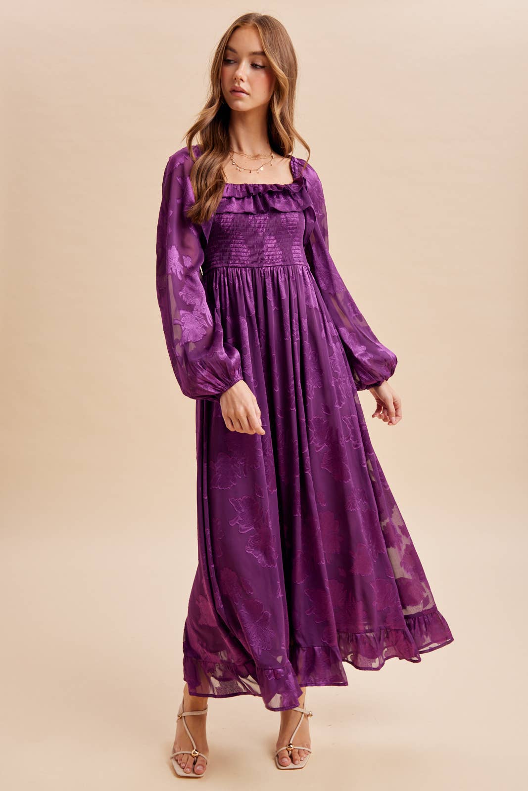 Plum Dreams Maxi Dress