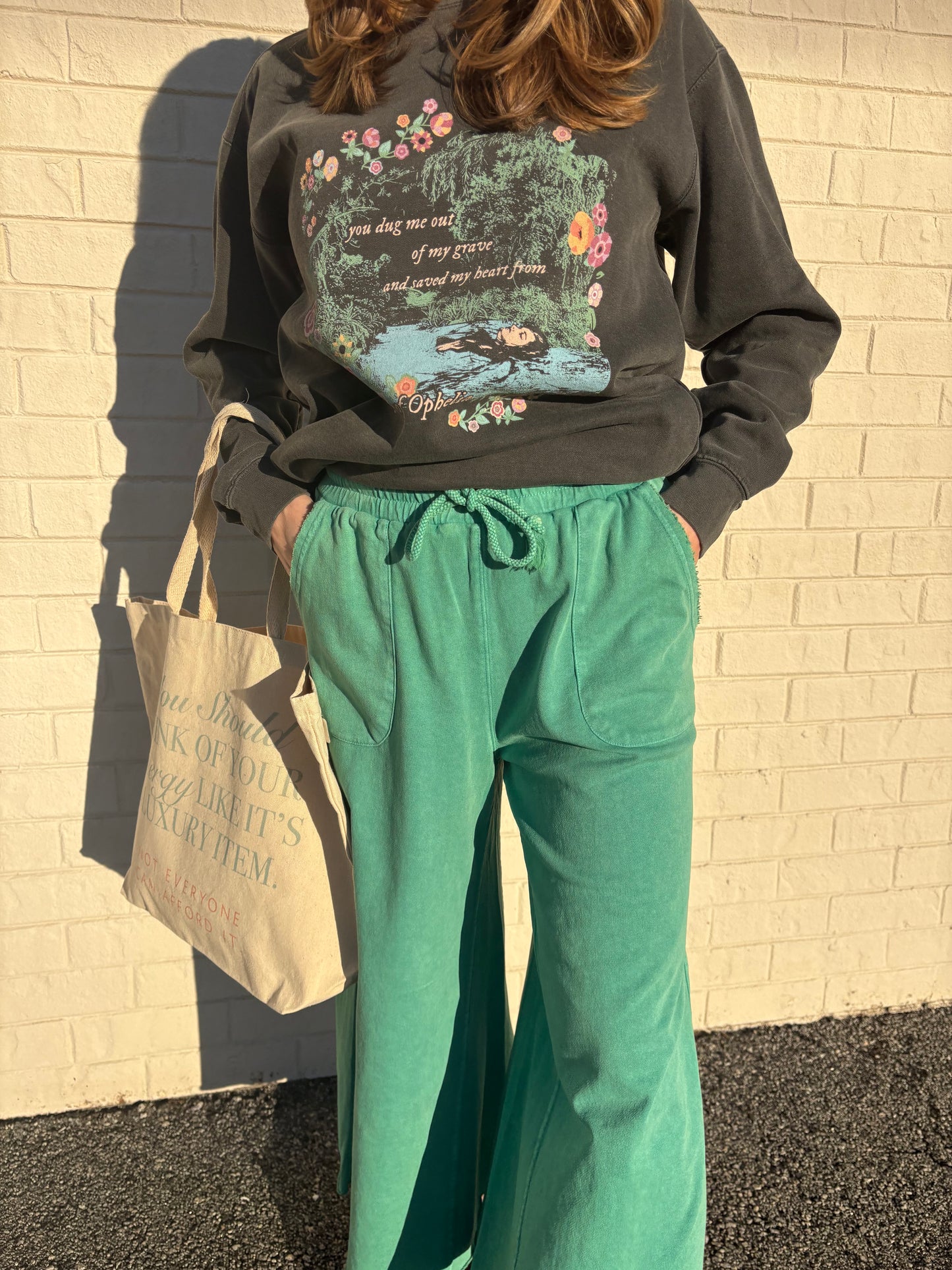 Evergreen Washed Pants