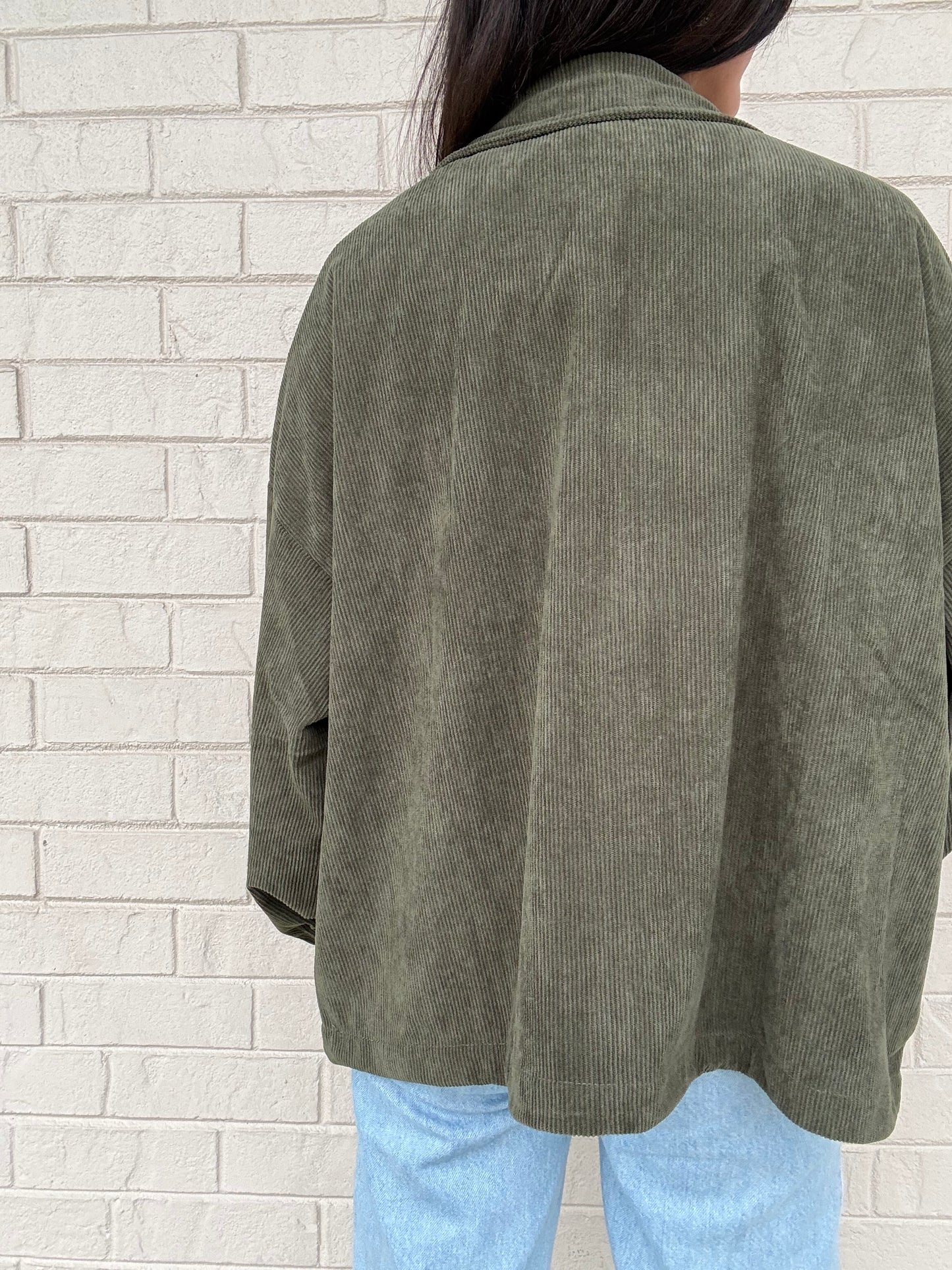 Olive Corduroy Jacket