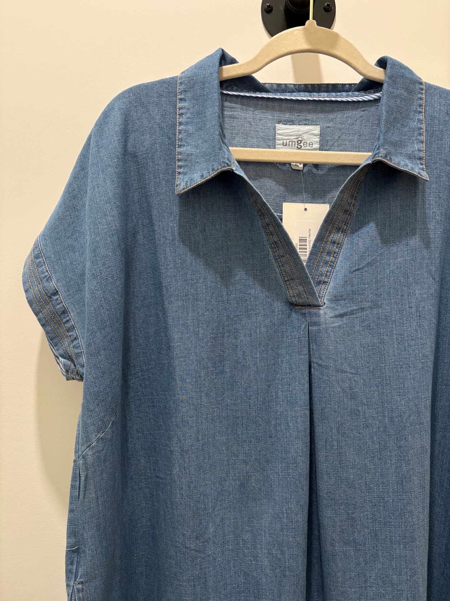 Ashley Denim Midi Dress