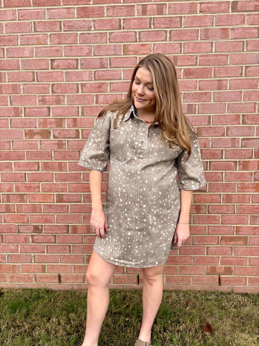 Oh Deer Bambi Dress