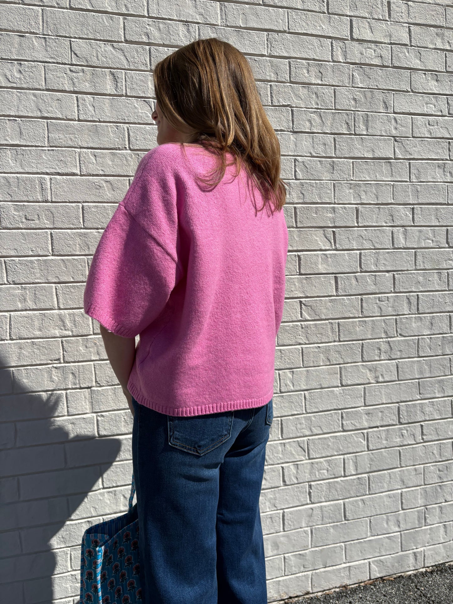Angel Pink Sweater Top