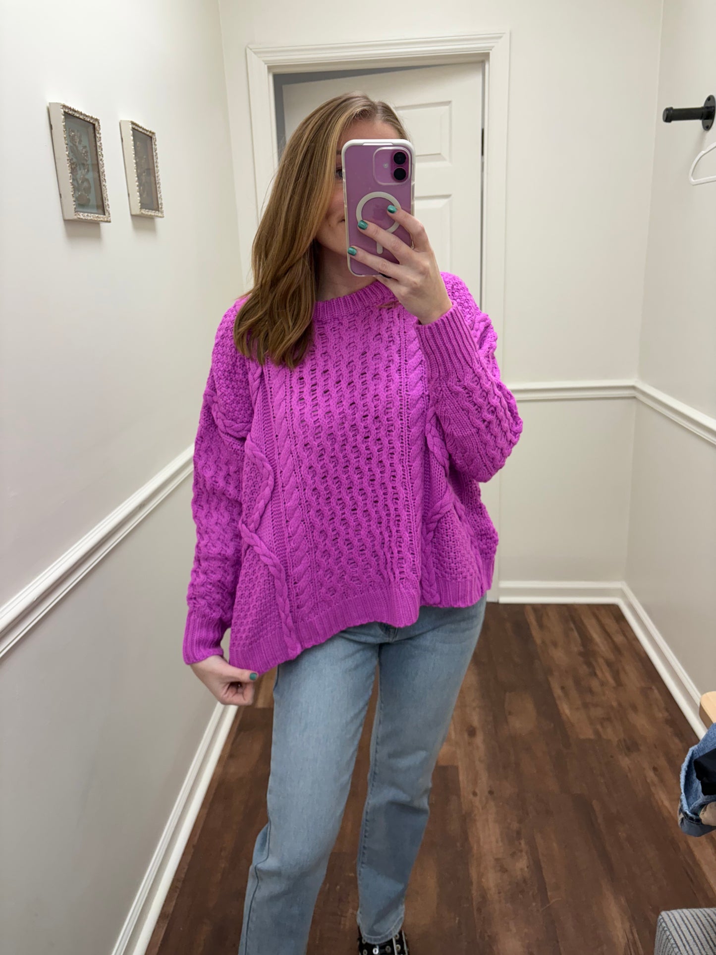 Gracie Braided Sweater