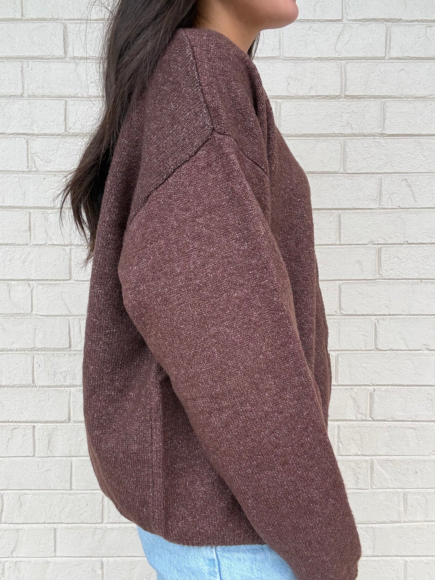Maeve Brown Cardigan