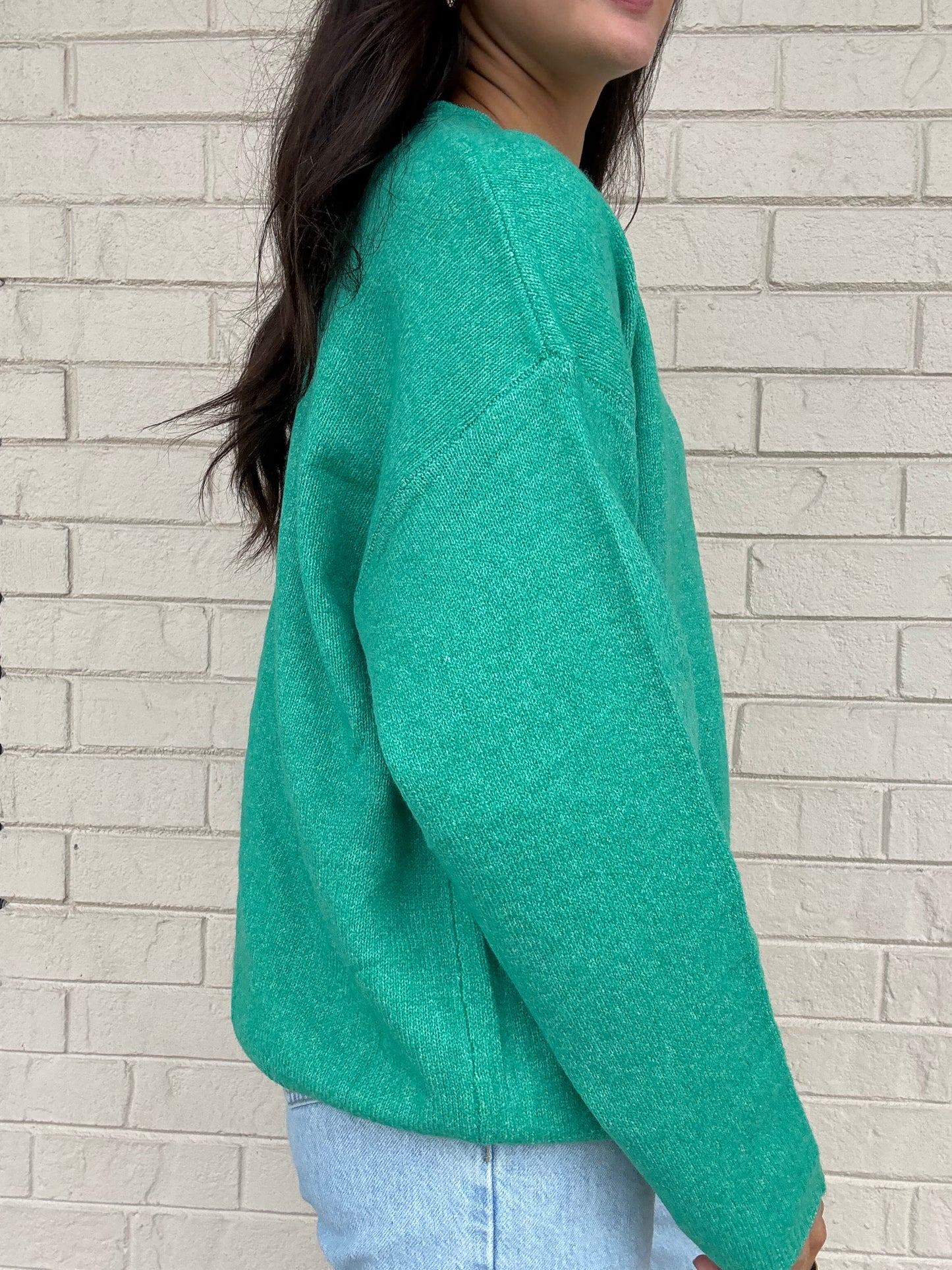 Maeve Green Cardigan