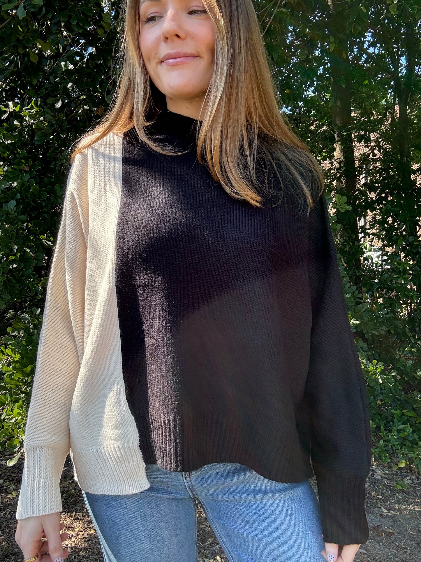 Jill Colorblock Sweater