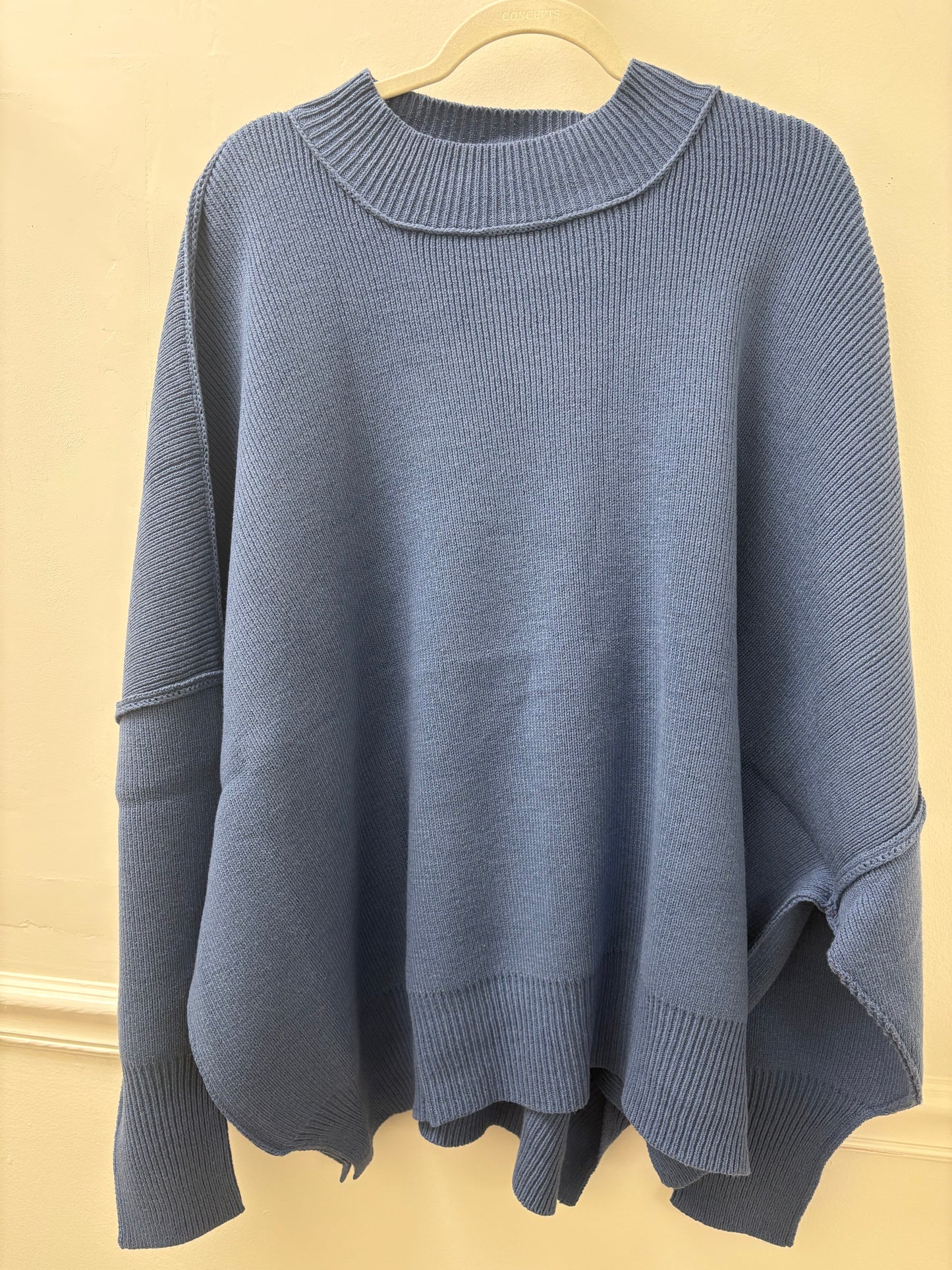 Margot Blue Oversized Sweater