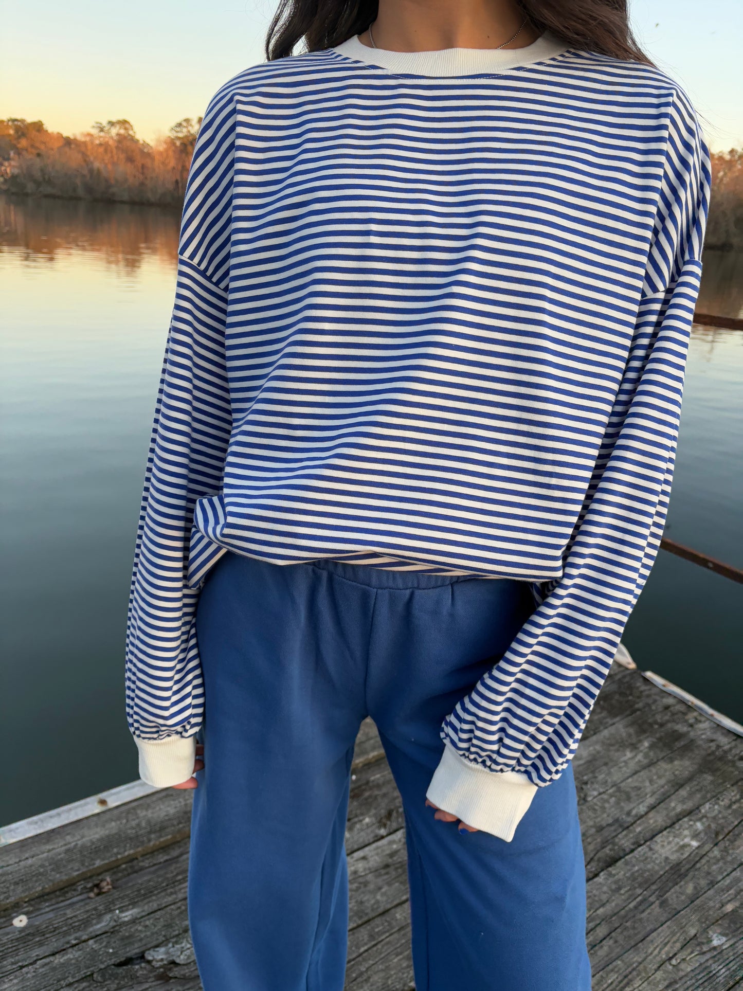 Ava Striped Top