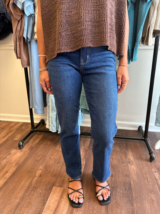 Dark Straight Denim