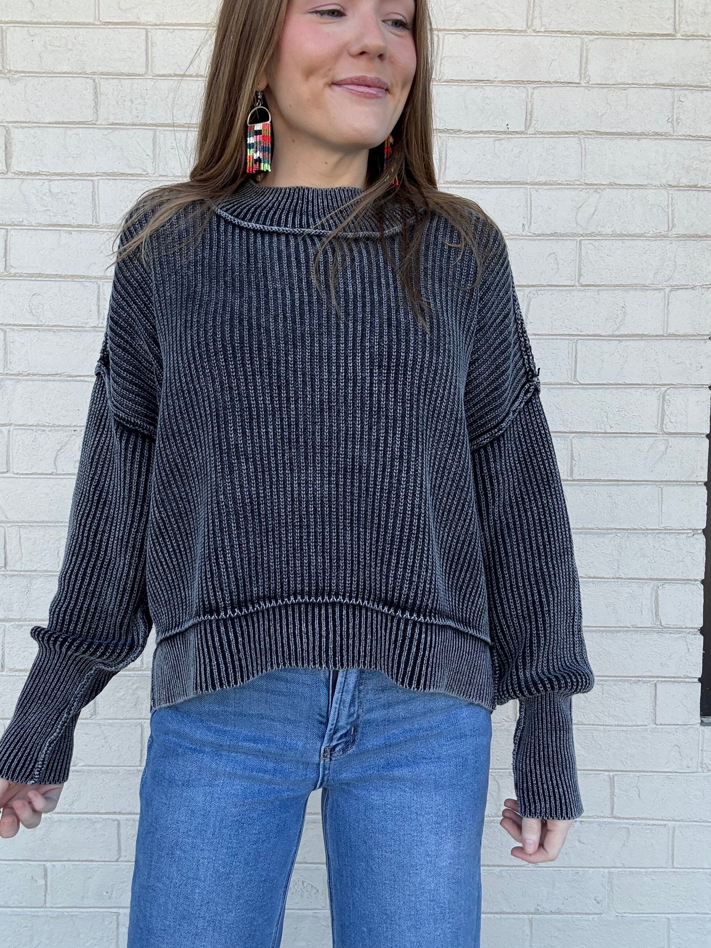 Ophelia Black Sweater