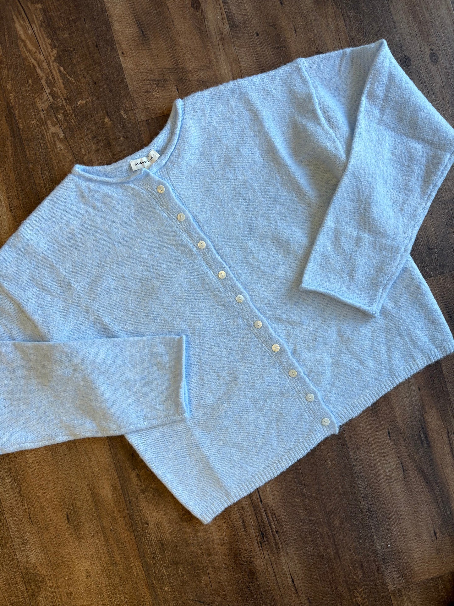 Jacie Baby Blue Cardigan