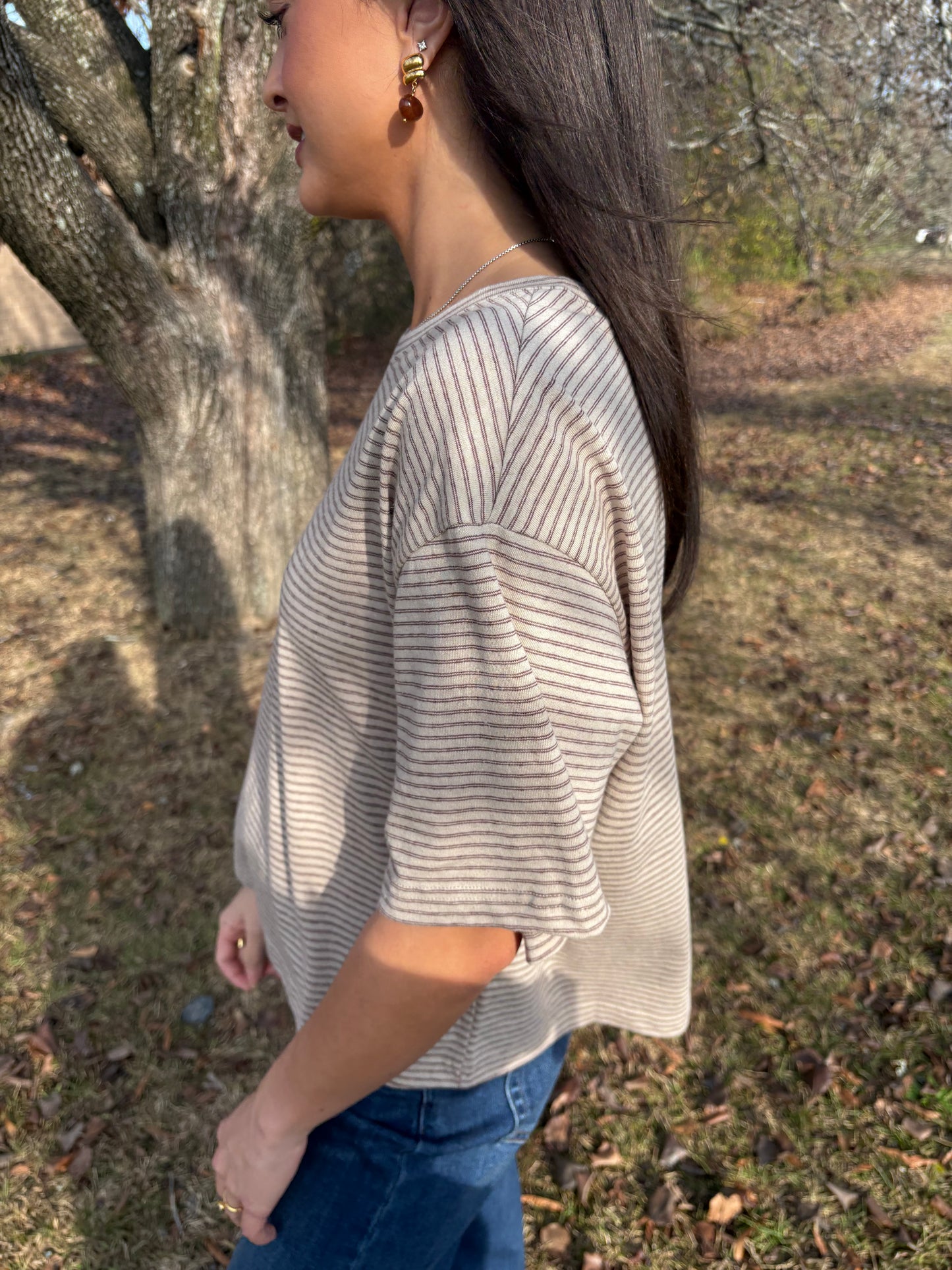 Brady Striped Blouse
